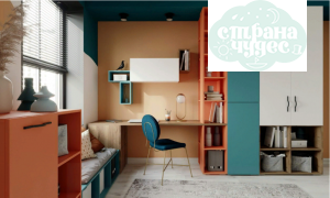 Детская комната Klюkva Teenager, ниагара зеленая