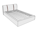 Кровать Elegant Unique 160 см
