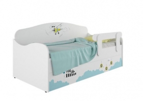 Кровать-диван детская Klюkva Baby KS, с ящиком,  Авиа 