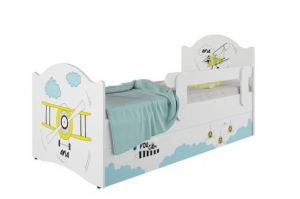Кровать детская Klюkva Baby KX, Эксклюзив с ящиками,  Авиа 