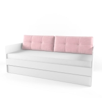 Подушка диванная 38 Попугаев, розовая