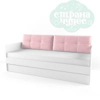 Подушка диванная 38 Попугаев, розовая