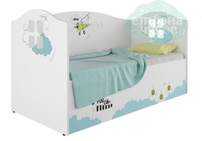 Кровать-домик детская Klюkva Baby KD, 160х80 см, Авиа
