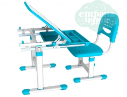 Набор стол + стульчик Mealux EVO-06 голубой