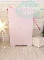 Шкаф Soft Облако 100 см, розовый