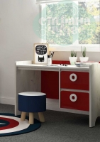 Стол письменный Klюkva Mini MST1, 110 см, красный чили