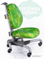 Детское кресло Mealux Nobel зеленый с кольцами