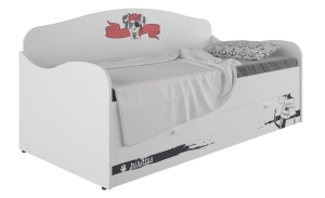 Кровать-диван детская Klюkva Baby KS, с ящиком, Пират