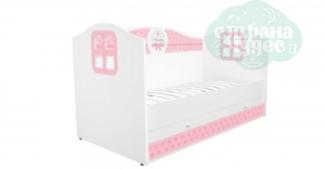 Кровать-домик детская Klюkva Baby KD, 160х80 см, Princess