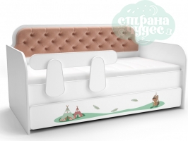 Кровать-диван Тридевятое Царство, шоколад