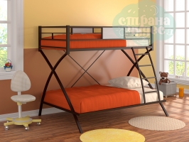Двухъярусная кровать ФМ Виньола, коричневая