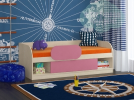 Кровать ФМ Соня 4, розовая